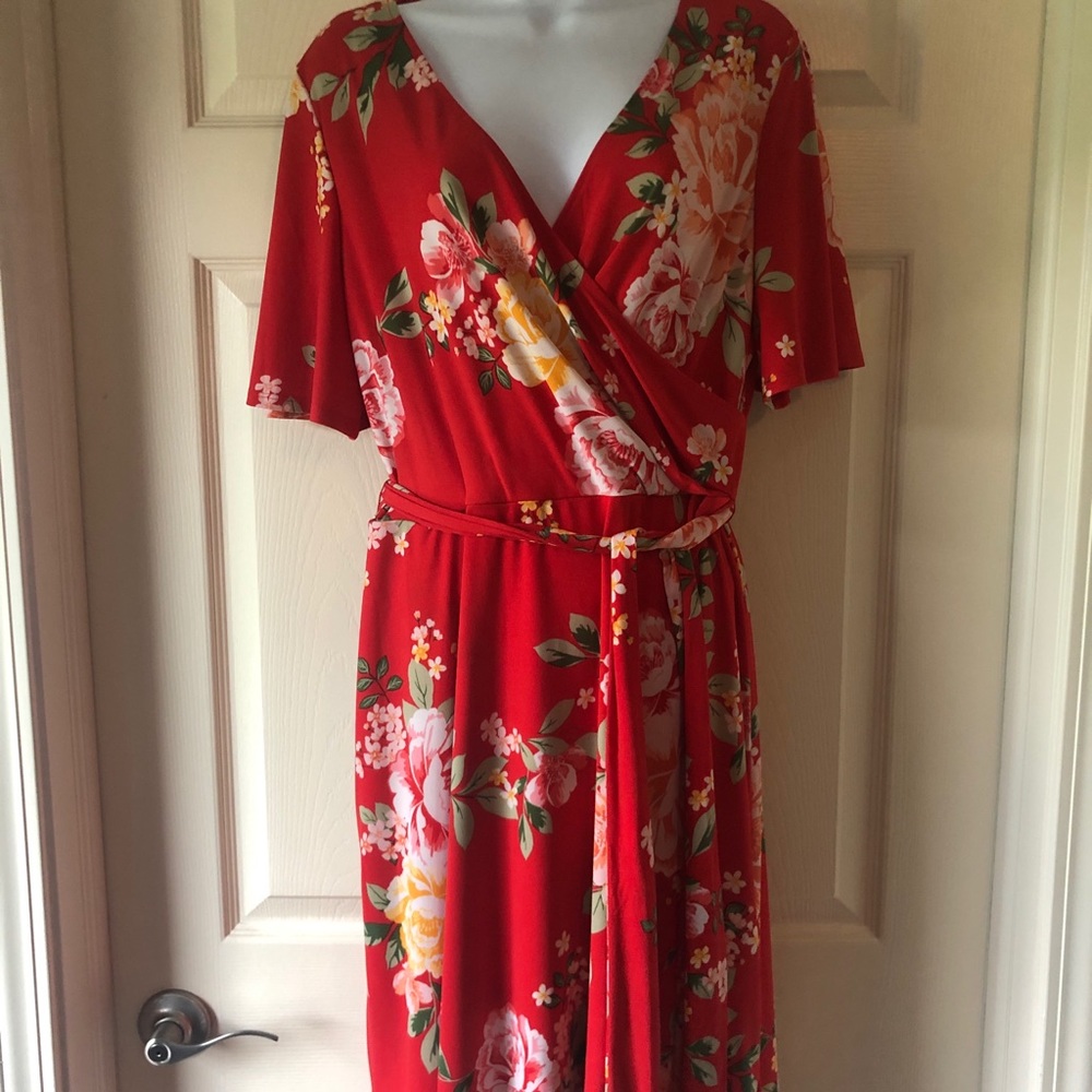 Floral Donna Morgan Dress